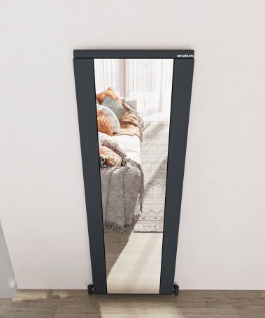 Auren Mirror Alüminyum Radyatör - Antrasit - 2