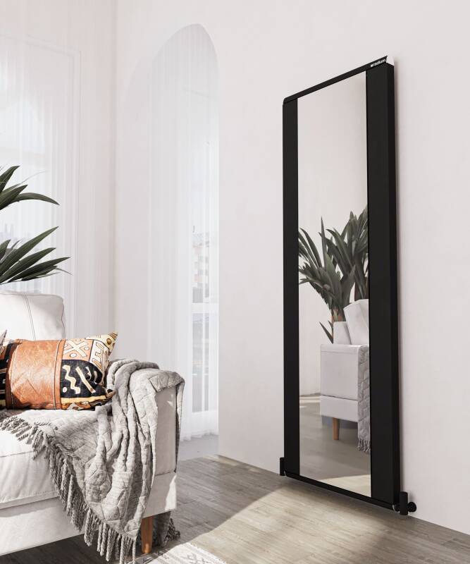 Auren Mirror Alüminyum Radyatör - Siyah - 1