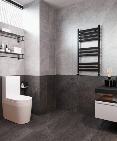 Damla Alüminyum Havlupan - Siyah - (1)