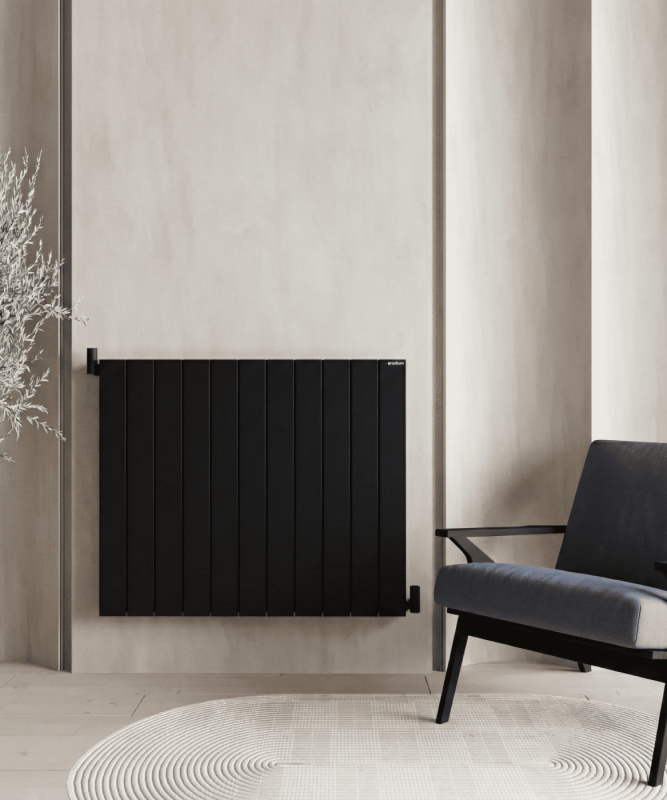 Delta Alüminyum Radyatör - Kumlu Siyah - 1