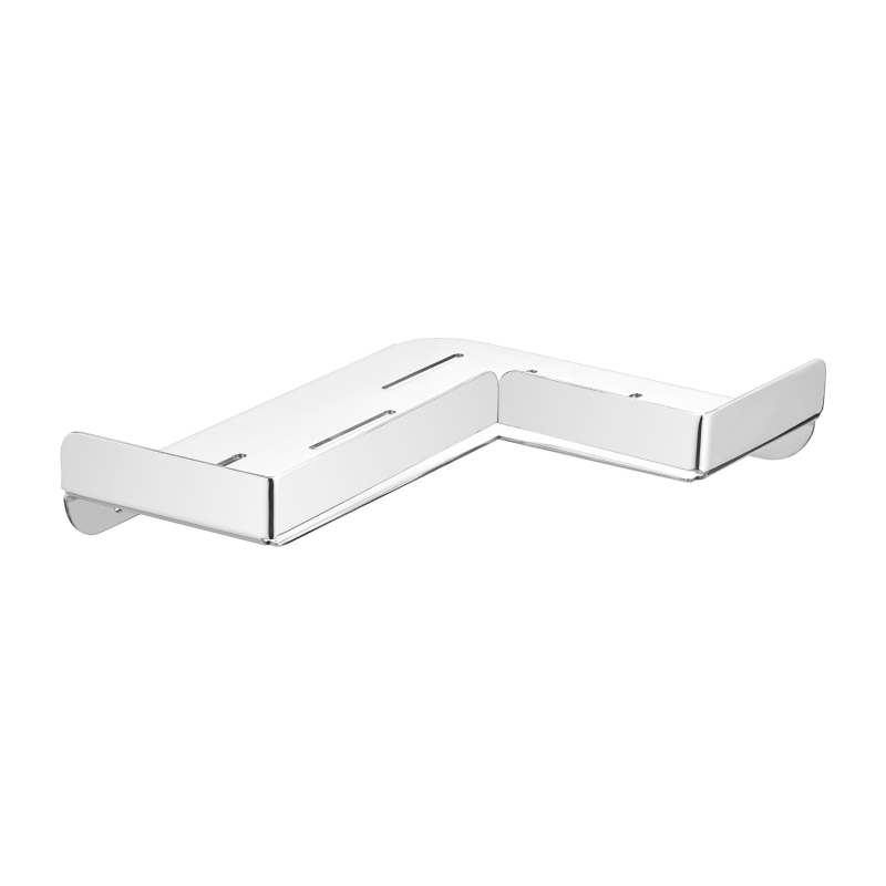 Erguvan Paslanmaz Çelik 22x28 cm Köşe Şampuanlık - 1