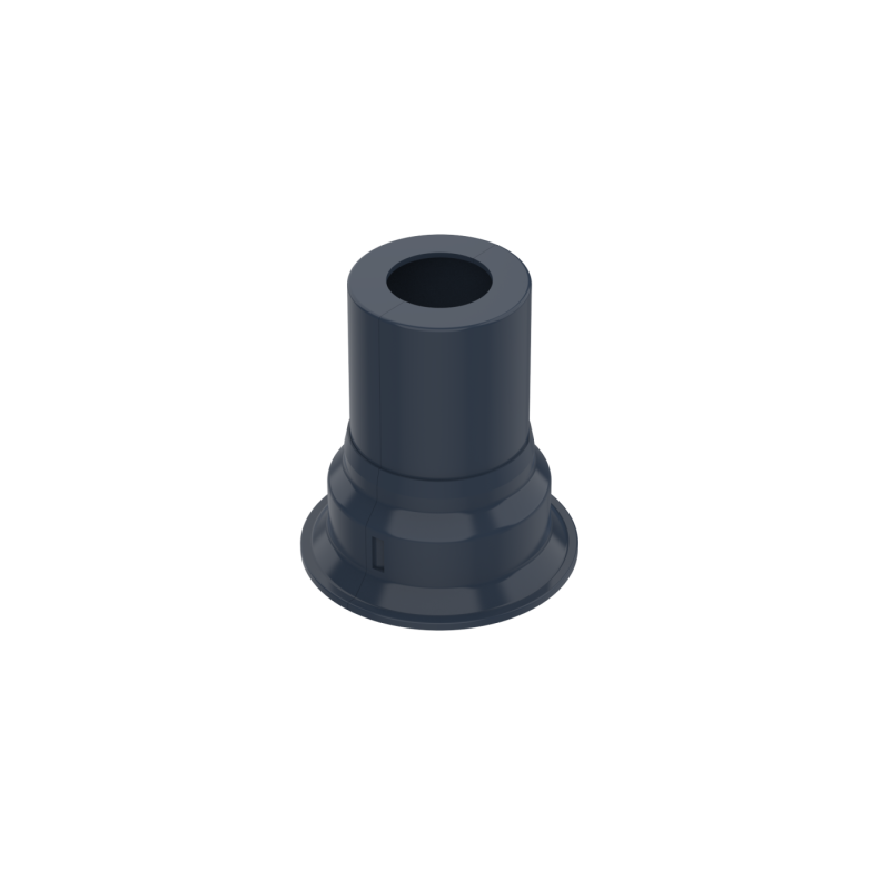 Havlupan Boru Gizleme Kılıfı Tekli - Antrasit - 1