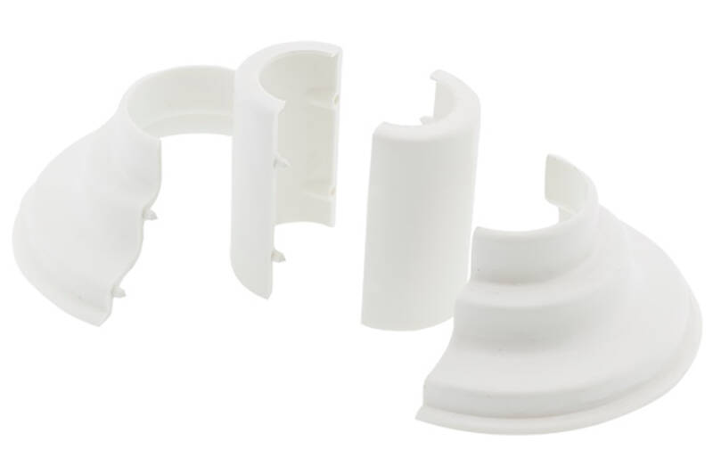 Havlupan Boru Gizleme Kılıfı Tekli - Beyaz - 3