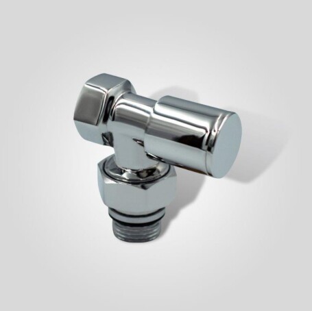 Krom 1/2 Köşe Radyatör Vanası 