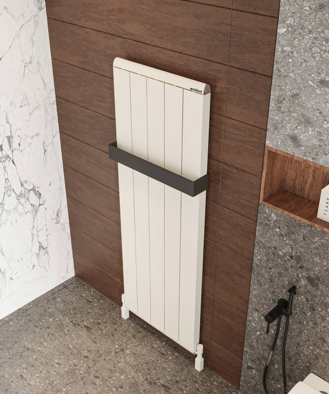 Nergis Classic Alüminyum Havlupan - Kumlu Beyaz - 3