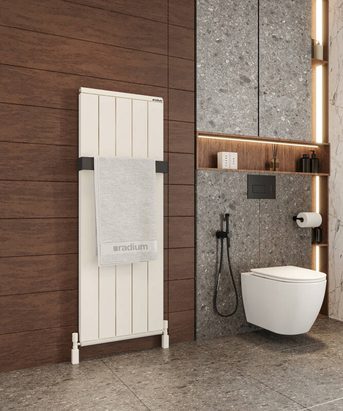 Nergis Classic Alüminyum Havlupan - Kumlu Beyaz - 2