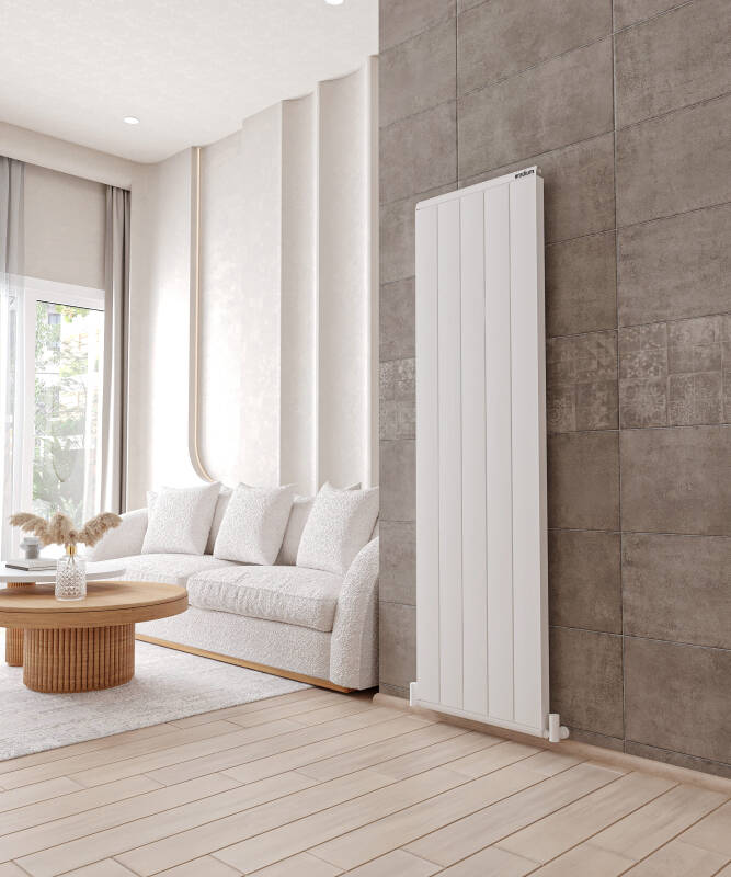 Nergis Classic Alüminyum Radyatör - Kumlu Beyaz - 2