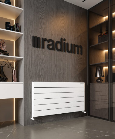 Oris Alüminyum Radyatör - Kumlu Beyaz - (1)