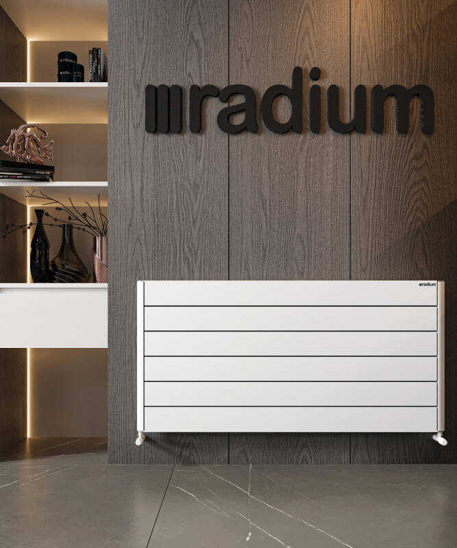 Oris Alüminyum Radyatör - Kumlu Beyaz - 1