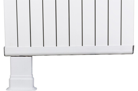 Radyatör Boru Gizleme Kılıfı Geniş Çiftli Hareketli - Beyaz - 2