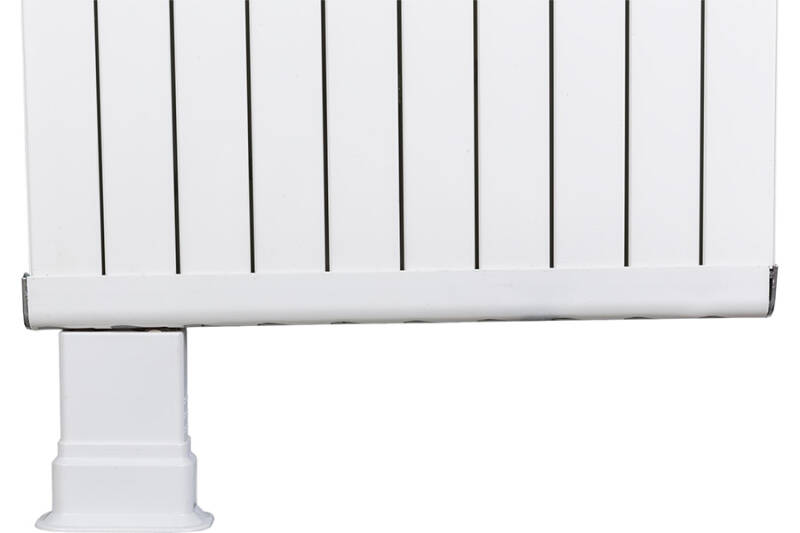 Radyatör Boru Gizleme Kılıfı Geniş Çiftli Hareketli - Beyaz - 2