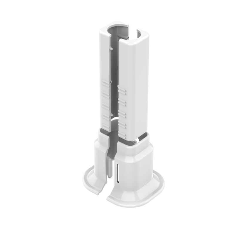 Radyatör Boru Gizleme Kılıfı Tekli (Pex Uyumlu)- Beyaz - 2