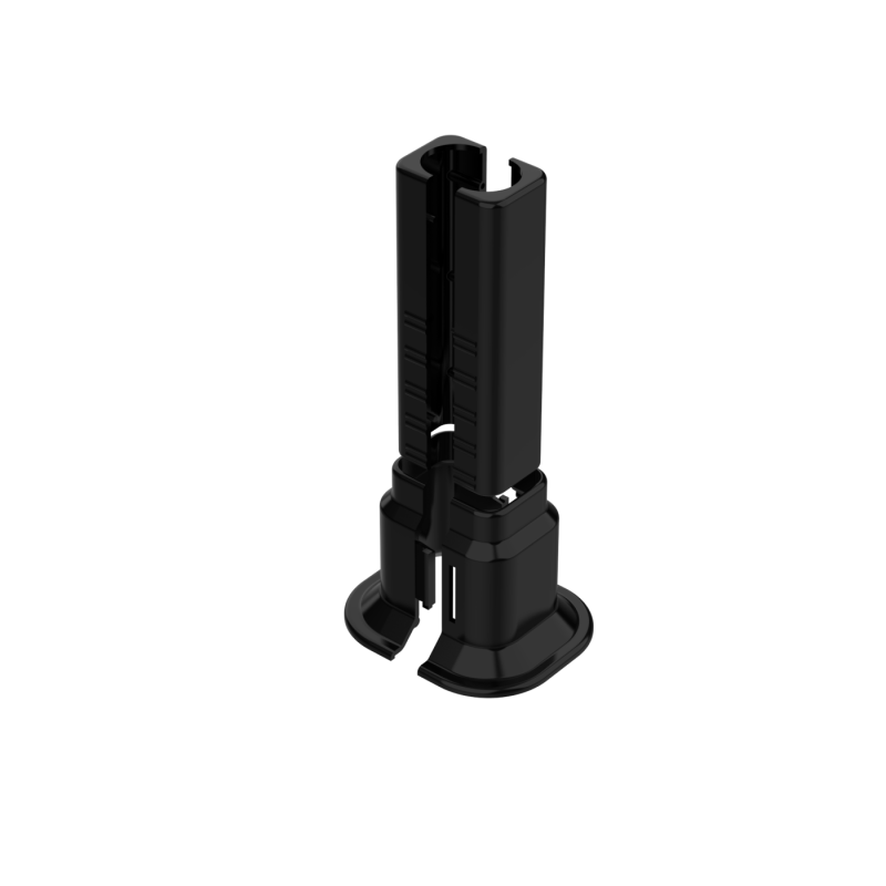 Radyatör Boru Gizleme Kılıfı Tekli (Pex Uyumlu) - Siyah - 2